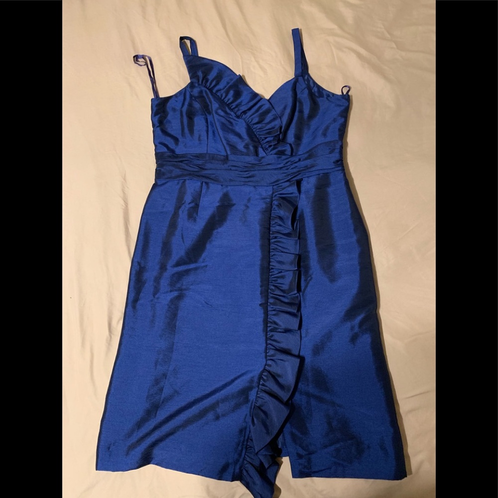 Blue dress